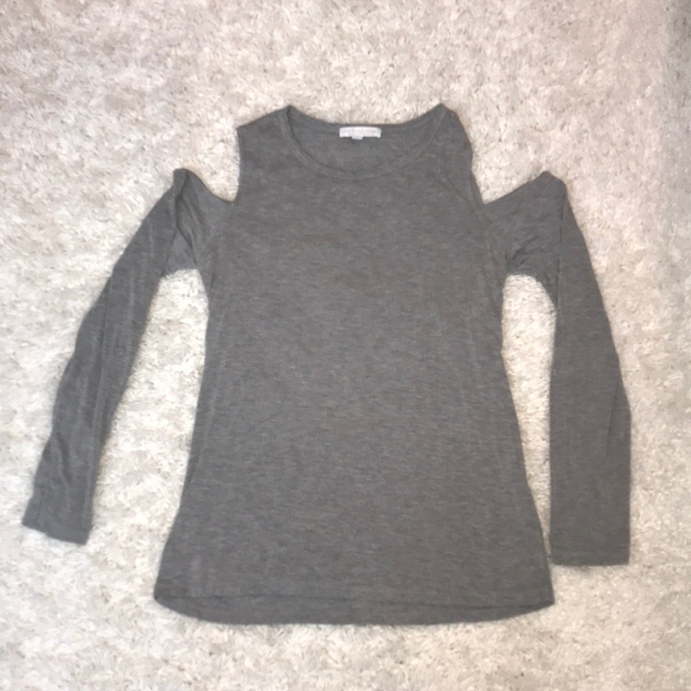 Cute Sweater with Cropped Back